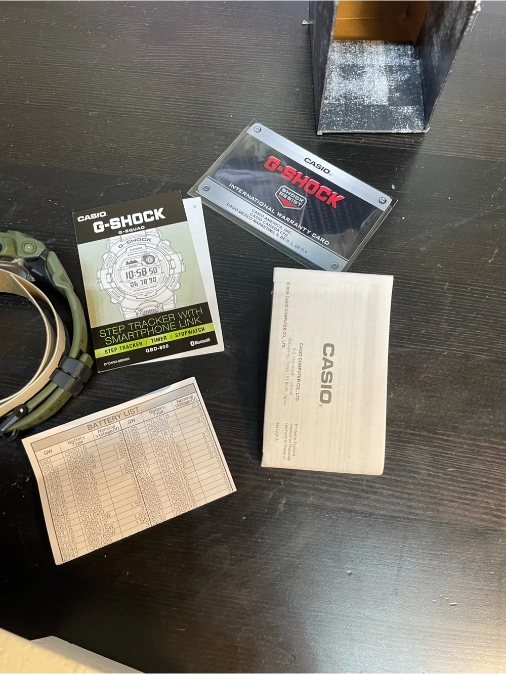 G-Shock Men’s Watch Miltary Green